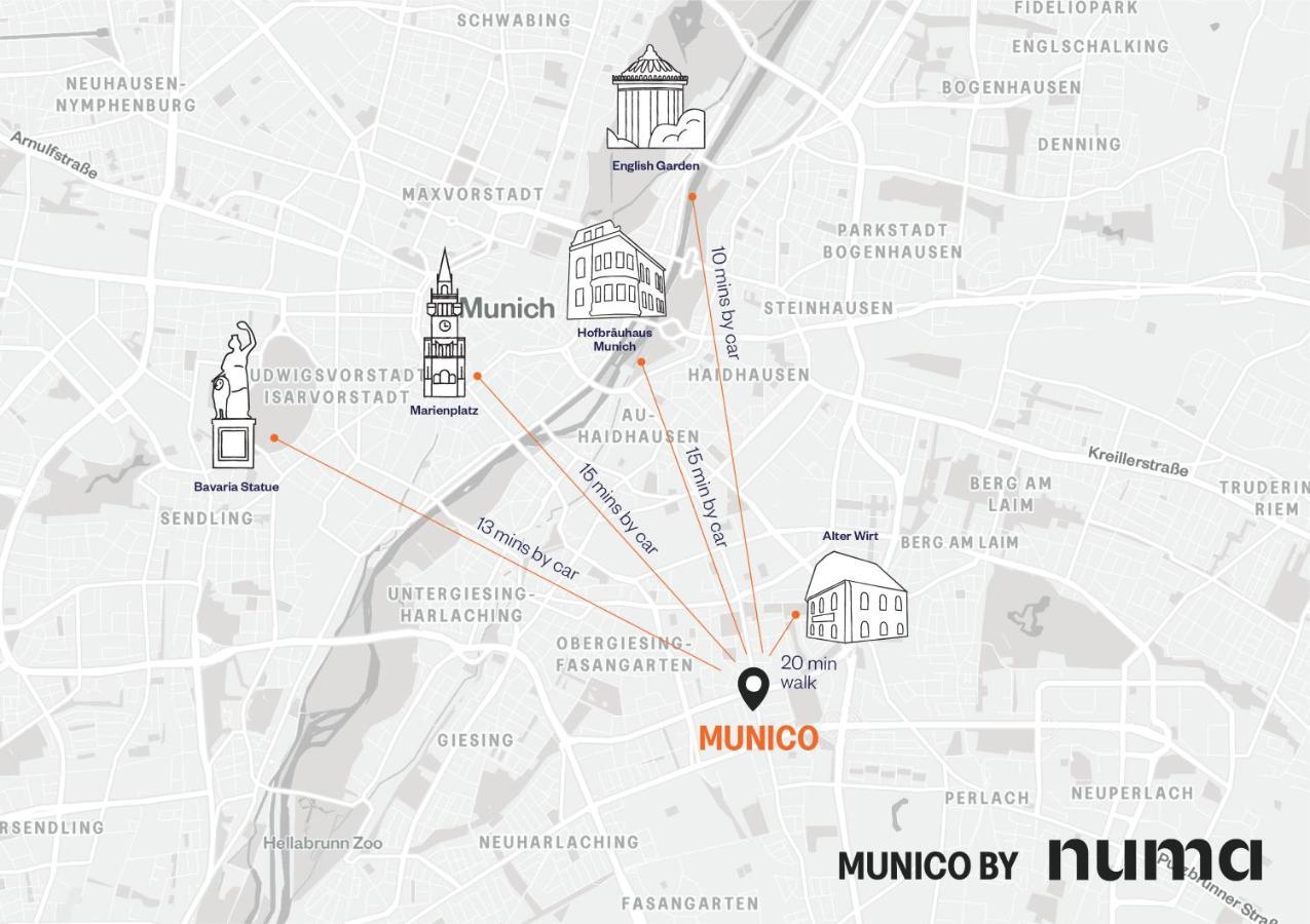 Numa Munich Munico 아파트 호텔 외부 사진